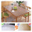 Table Protector 60 x 130 cm Clear 1.5mm PVC 2