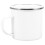 4Pcs Small White Enamel Camp Mug Smooth Surface Household Use Cups 1