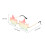 2Stk Rimless Sonnenbrillen Bunt Maple Leaf Stylisch Leicht 3