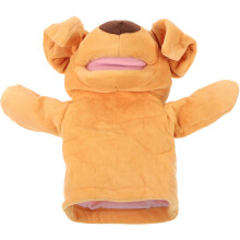 3Pcs Adorable Dog Hand Puppets for Children Assorted Color Soft Toy