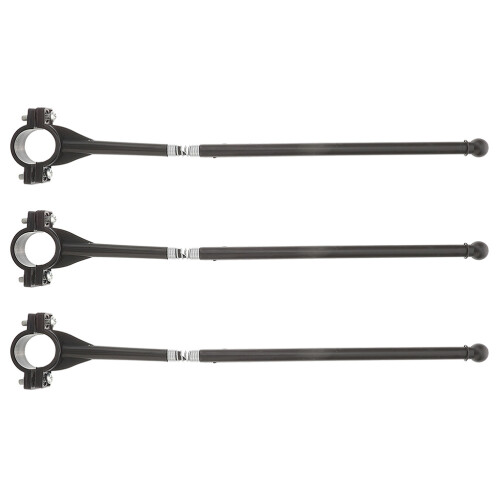 6Pièces Supports Drapeaux ABS Fibre Durable