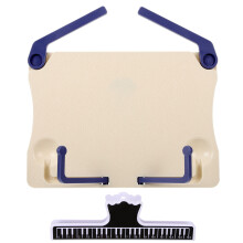 2Pièces -Livre Pliable ABS Et Portable Pour Bureau