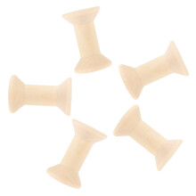 10Stk Robuste Holzbobbin Für Nähgarn DIY Handarbeit
