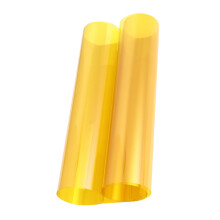 2St Gele Pet Kleurfolie Sheets Voor Kleurcorrectie En Lichtmixing