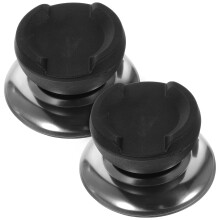 6Pcs Sturdy Black Lid Knobs Heat Resistant Universal Pot Lid Handles