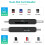 Vanja SD/Micro SD Card Reader, Type C Micro USB Adapter and USB Portab 3