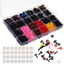 4112Pièces Yeux De En Plastique Pour Animaux Crochet