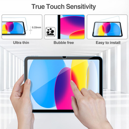 ProCase 3 Pack Screen Protector for iPad A16 2025 11th 11"/10th 2022 10.9" 2