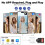 SD Card Reader for iPhone iPad, USB C SD Card Reader with Dual Slot for MicroSD/SD, Type C OTG Adapter, Camera Card Viewer Memory card reader, sd car 5