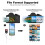 SD Card Reader for iPhone iPad, USB C SD Card Reader with Dual Slot for MicroSD/SD, Type C OTG Adapter, Camera Card Viewer Memory card reader, sd card 6