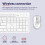 Trust Ody II Silent Wireless Keyboard and Mouse Set QWERTY UK Layout, 4
