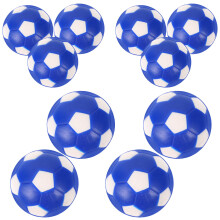 20Stk Blaue PVC Tischfußballbälle Für Fußballtische Spielspaß