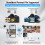 SD Card Reader for iPhone iPad, 2-in-1 Memory Card Reader Lightning to 6
