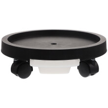 3Pièces Supports De Plantes Mobiles , Plateaux De Jardin En PP