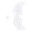 3Pièces Blanches Légères Pour Soirée Costume Cosplay 1