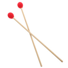 3Paren Set Drumsticks Hout Wol Marimba Mallet Voor Performance