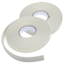 6Pcs Beige Self-Adhesive PVC Flexible Wall and Floor Baseboard Trim
