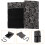 5Pcs Black Roll Up Pencil Case Organizer for Colored Pencils 1