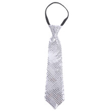 3St Zilveren Glitter Necktie Party Stropdas En Tieners