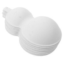 20Pcs Paper Gourds for DIY Painting Children’s Craft White Party Props