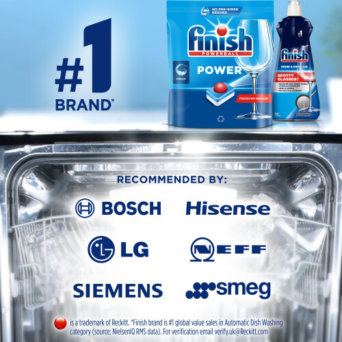 Finish Finish Power Dishwasher Tablets 110 Tabs Fresh Scent Everyday Clean an 2