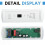 297370600 Upgraded Freezer User Control Display Board Assembly Compatible for 5