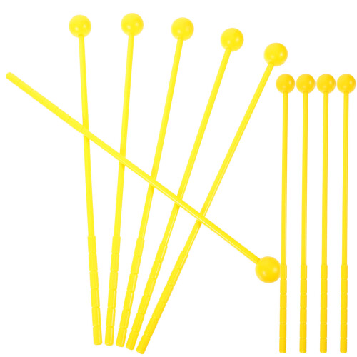40St Plastic Drumsticks Praktisch Percussie Mallets Voor Oefenen