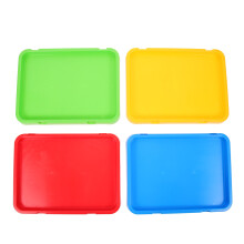 12Pcs Assorted Color DIY Art Organizer Craft and Pigment Mixing Trays