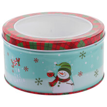 3Pcs Durable Multi-Purpose Tinplate Storage Boxes for Xmas Gifts