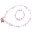 4Sets Kinder Schmuck Bunt Kunststoff Halskette Armband Set 1