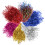18Pièces Perruques Cosplay Tinsel Colorées Légères Pour 1