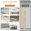 UOOLI Clear Sticky-Back-Plastic Self-Adhesive Transparent-Vinyl 4