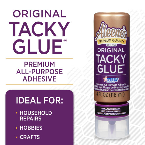 Duncan Aleene's Always Ready Original Tacky Glue 118ml, 4OZ 1