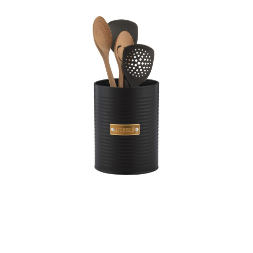Typhoon Typhoon Otto Black Utensil Storage Pot 1