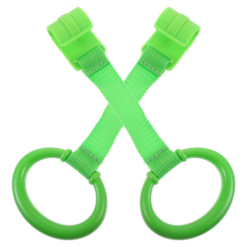 8Pièces Anneaux D’appui Bébé Vert Robuste Pour Lit Et Marche Assistée