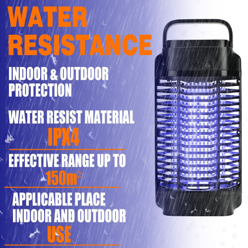 Bug Zapper, 4200V Insect Pest Fly Killer, Electric Mosquito Zapper 1