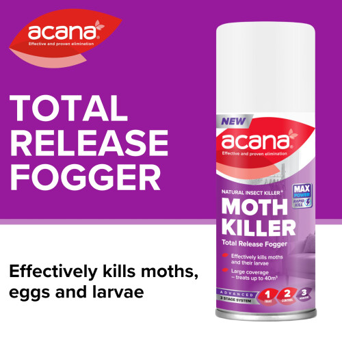Acana Acana Total Release Moth Killer Bomb - Treats a massive 40m3 1
