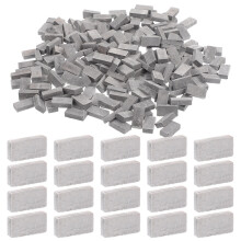 800Pcs Dark Grey Mini Building Blocks for Model Trains and Pet Use