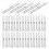 300Pièces Clips De Fixation Métalliques Argent Pour Et 1