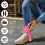 flintronic 2PCS Ankle Straps for Cable Machine, Gym Cuffs with Double 5