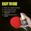 PRO-SPIN Ping Pong Paddle Bundle with Table Tennis Rubber Cleaner â“ Ca 7