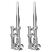 2Pairs Compact Metal Tom Drum Bracket Adjustable Drum Hardware
