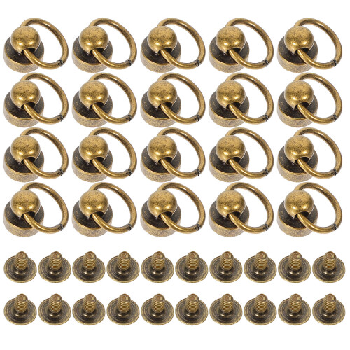 80Sets Practical Rivets Fasteners for DIY Phone Case & Luggage