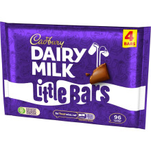 Cadbury Dairy Milk Chocolate Little Bar 18 g Pack of 4 Bars