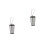 2Pièces Cendrier De Bureau Argent Couvert Portable Antifeu Extérieur 7