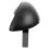 2Pcs Motorcycle Backrest Pad Rear Passenger Black Sponge 1