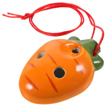 3St Compacte 6-Gaatjes Ocarina Keramiek Voor Kinderen Beginners
