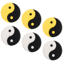 18Pièces Accessoires Tennis Amortisseurs Vibrations Silicone Assortis