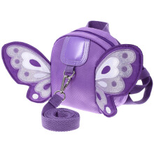 3St Kids Anti-Verloren Met Riem Paars Outdoor Rugzak Oxford