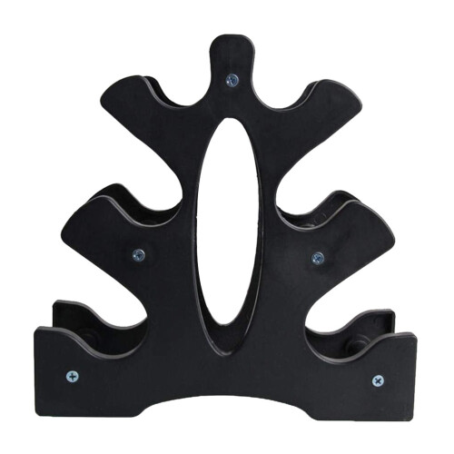 3Stk Mehrschicht Hantelablage PP, Rutschfester Dumbbell Halter